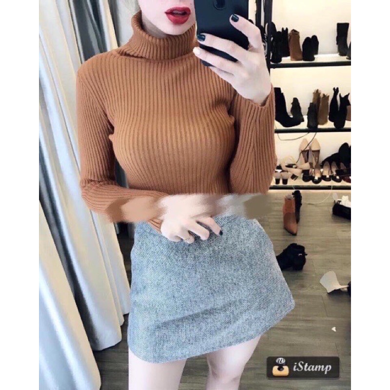 ⚡️LEN QC⚡️Áo len Quảng Châu cổ lọ - áo cao cổ | BigBuy360 - bigbuy360.vn