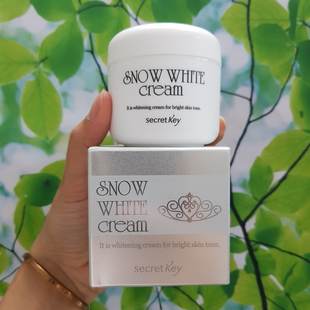 Kem Dưỡng Trắng Da Snow White Cream Secret Key 50g