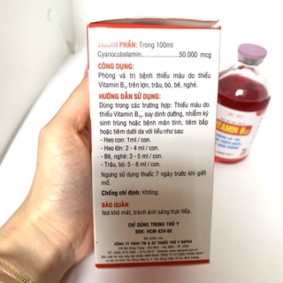 VITAMIN B12 Chai 100ml