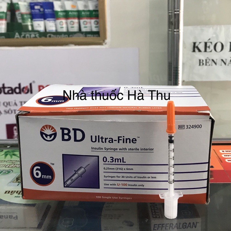 Bơm tiêm tiểu đường -BD Ultra fine