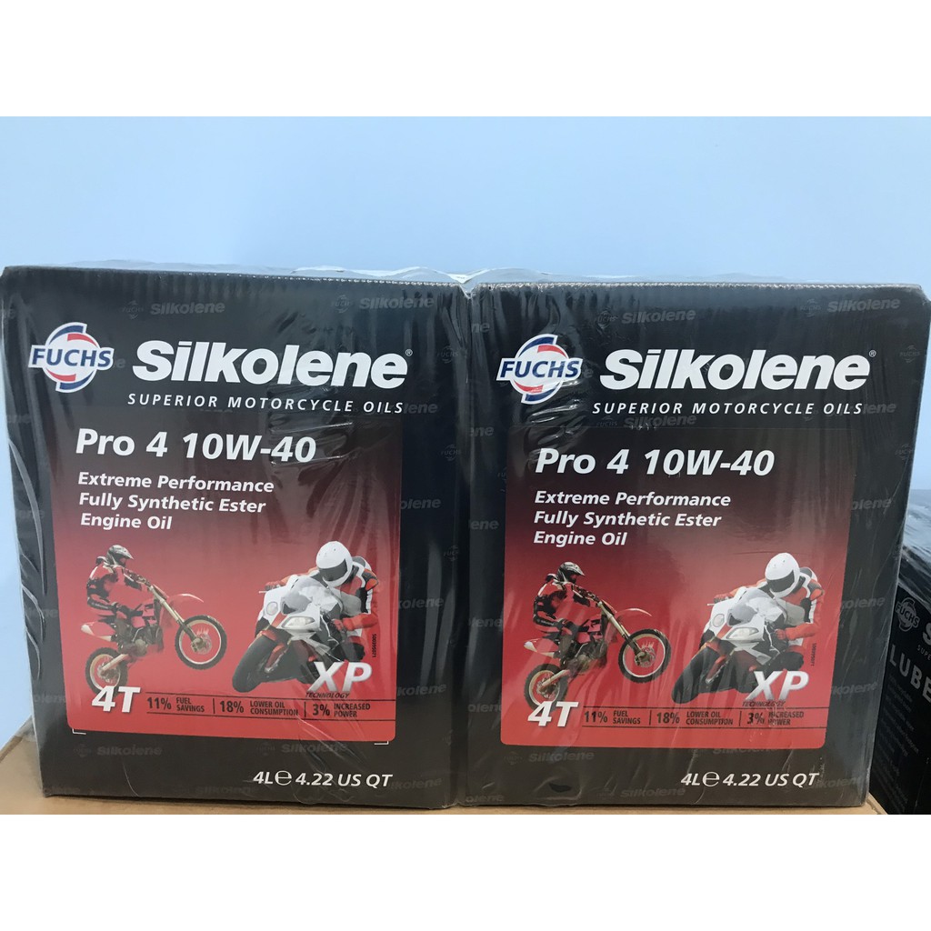 Nhớt Fuchs Silkolene Pro 4 10w40 1L Chính Hãng