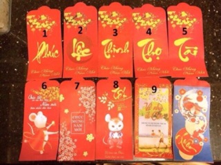 Combo 100c LÌ XÌ TẾT 2020 (ĐƯỢC CHỌN MẪU)