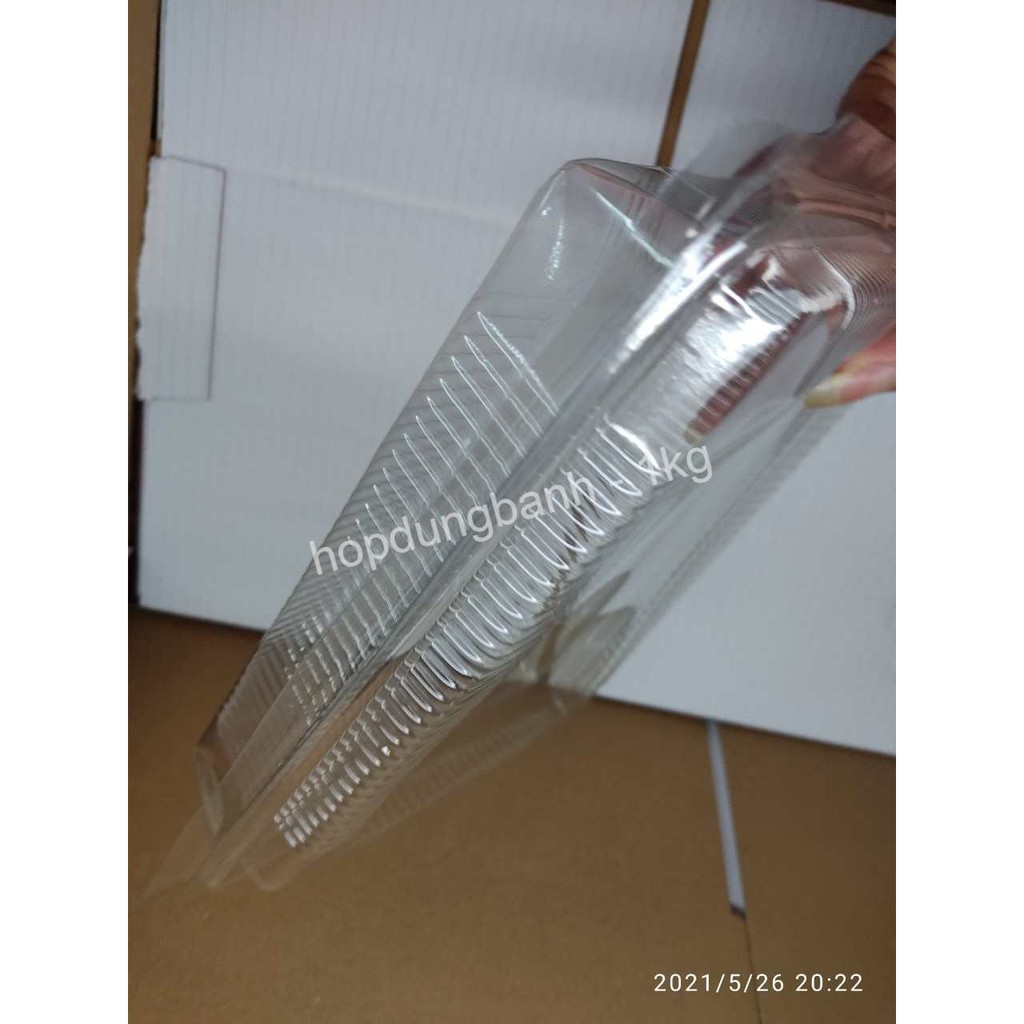 100 Hộp Đựng trái cây - Lạp xưởng 1 kg kích Thước 22 X 15 X 5.5 CM