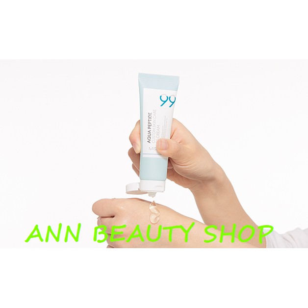 THANH LÝ Kem dưỡng Missha Aqua Peptide Custom Skin Care 50ML (DATE 22/7/2021)