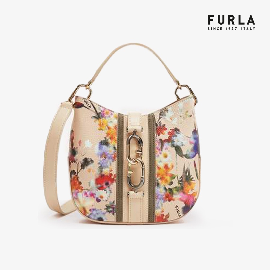 Túi Nữ FURLA Sirena Mini Hobo Vitello St Eracle St Flowering Vitello Sorrento