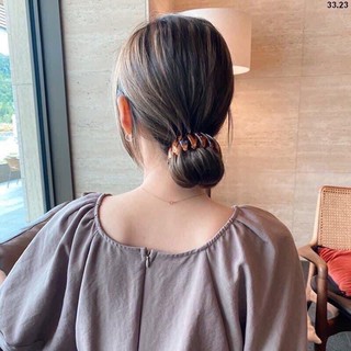Búi tóc tổ chim - Kẹp tóc, búi tóc