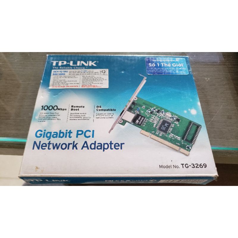 Card mạng PCI Gigabit TP Link TG-3269