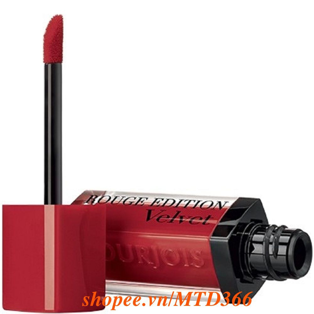 Son Kem Màu: : 01 Đỏ Tươi Bạch Tuyết.Bourjois Rouge Edition Velvet Chính Hãng.