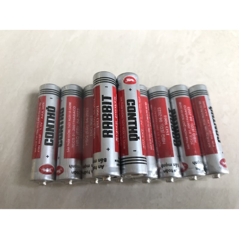 Hộp 40 viên pin con thỏ AAA