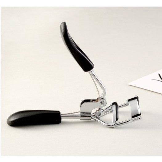 Lithium067 Eyelash Curler Carbon Steel Silicone Long Lasting Mini Portable Makeup Tool with Elastic Pad Dụng Cụ Bấm Lông Mi