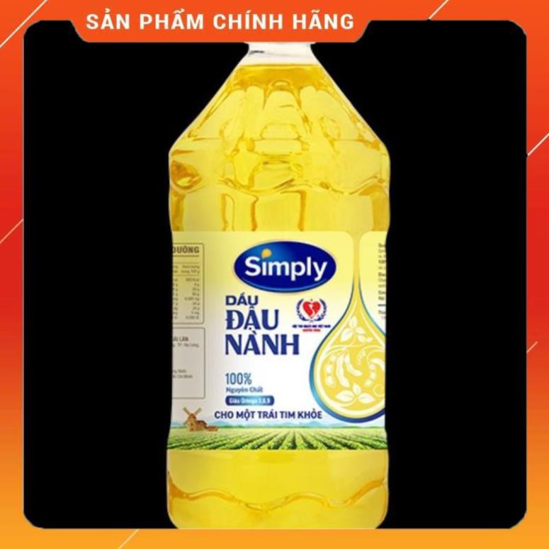 Dầu Đậu nành Simply chai 2 lít