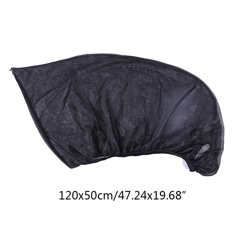 Set 2 Tấm Lưới Che Nắng Gắn Cửa Sổ Xe Hơi Chống Tia UV Có Thể Gập Lại