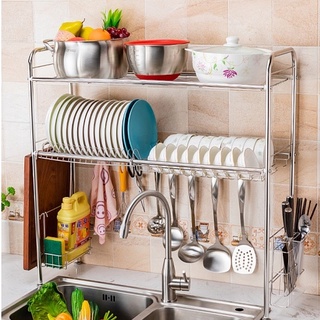 Giá kệ chén bát đĩa Inox 304 VANDO Kệ để chén ráo nước trên bồn rửa