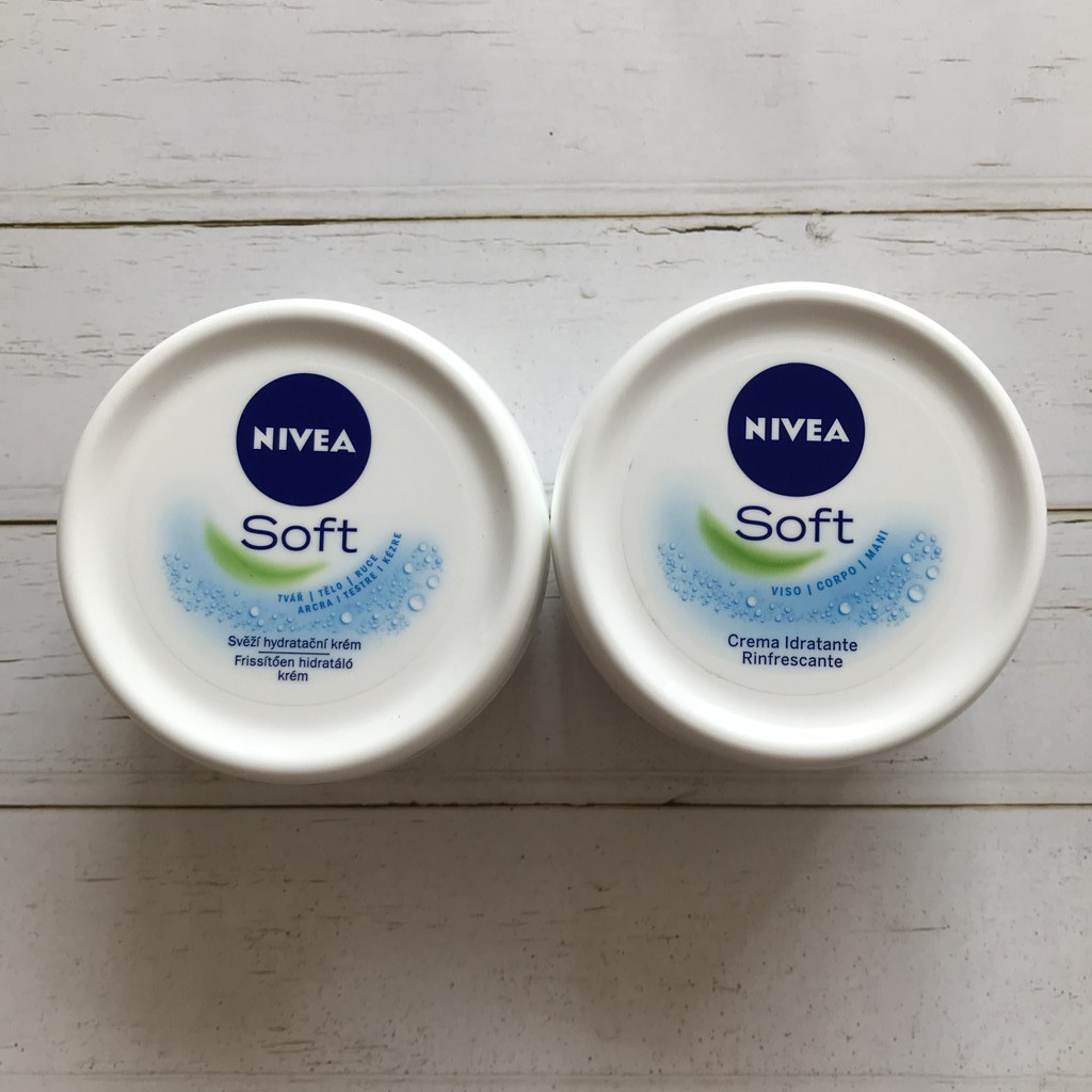 Kem dưỡng toàn thân Nivea soft 200ml. Giúp cân bằng độ ẩm cho da, mang đến cho bạn làn da mềm mại. Hàng nội địa Đức