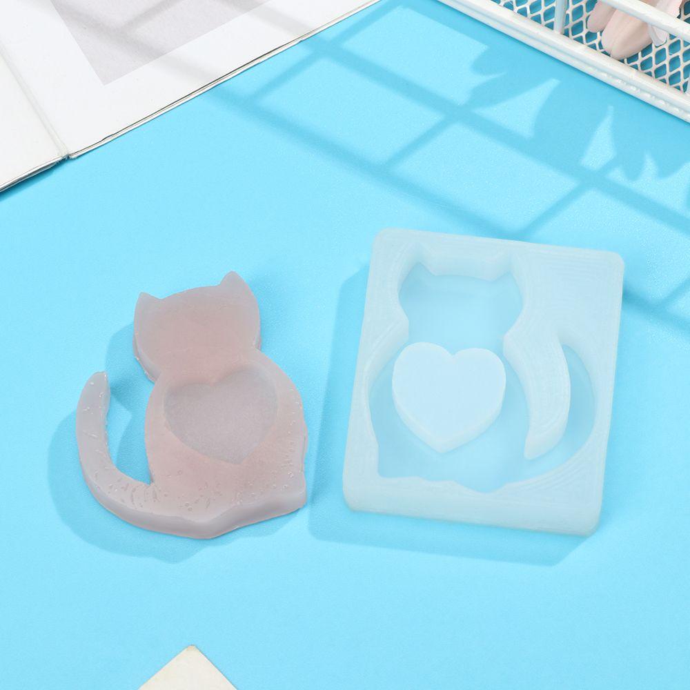 1 Khuôn Silicone Hình Dấu Chân Chó Mèo Lắc Lư