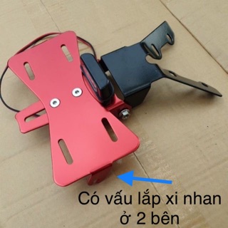 Bát biển số gập Exciter 150 / Winner (Pát biển gập 2 chiều)