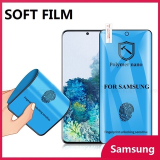 Full Keo Mềm Cong Gốm Kính Cường Lực Cho Samsung Galaxy S21 Ultra S20 Plus S10 Note 20 Note 10 Plus Bảo Vệ Màn Hình