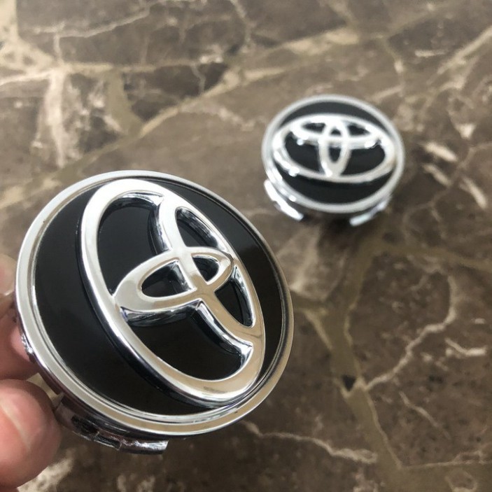 Sản phẩm  Logo chụp lazang - ốp mâm vành xe ô tô Toyota đường kính - 53MM ..