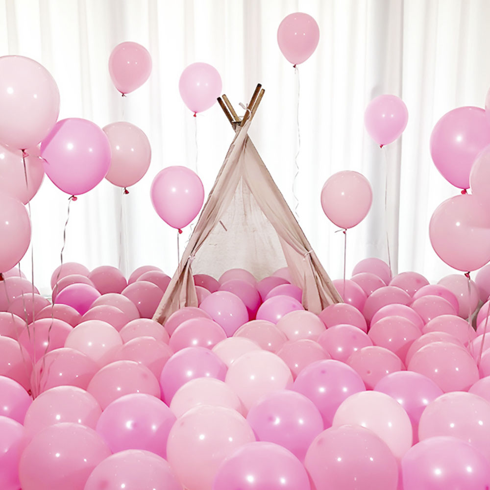 Bộ 10 Bong Bóng Cỡ 10 Inch 2.2g Chất Lượng Cao Trang Trí Tiệc