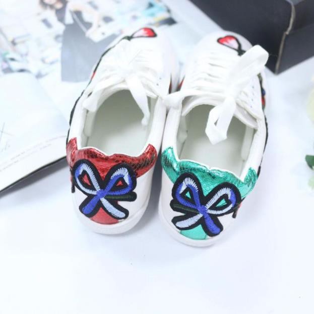 NEW | Bán Chạy | 👟 👟 👟 👟 Giày gucci thêu hoa siêu chất Tặng Vớ 60k SẴN . 2020 2020 WT * XX !