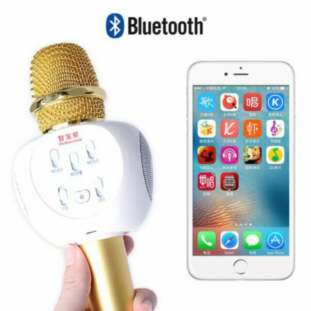 Micro Karaoke ZBX 66 kèm loa bluetooth cao cấp