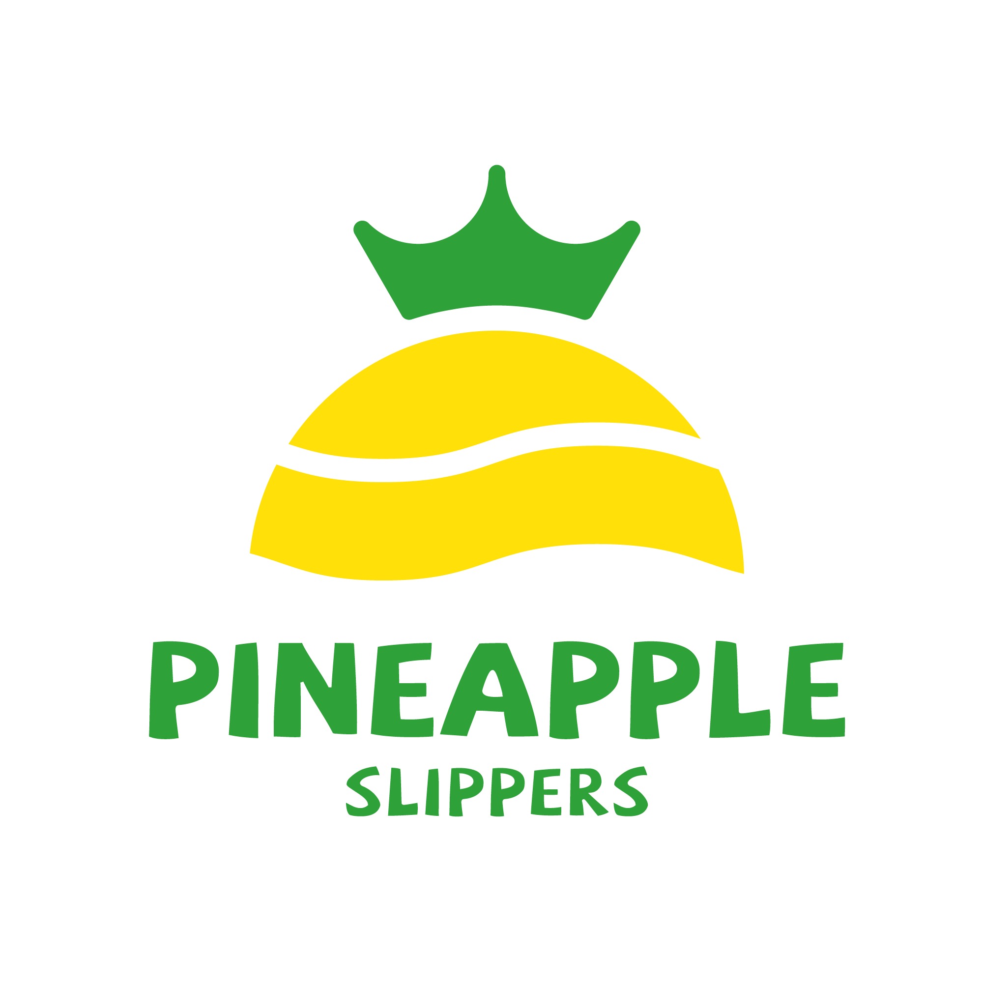 Pineapple slippers