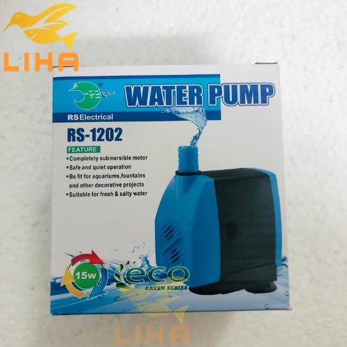 Máy Bơm Nước RS-1202 (15W-800L/H-1.8M) - Bơm Nước Bể Cá Mini
