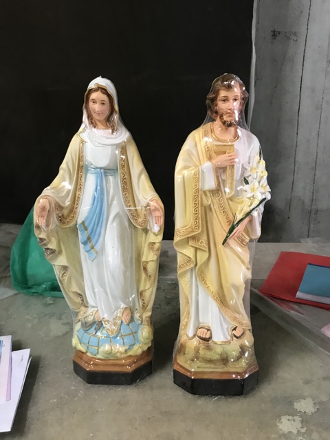 Tượng Công Giáo❤️ Mẹ Ban Ơn-Thánh giuse