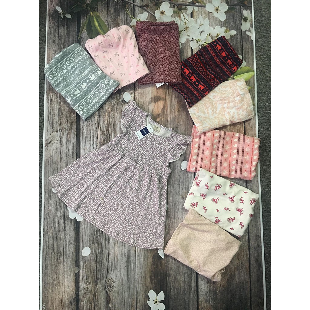 Váy carter chuẩn form 1-7T vải xuất dư