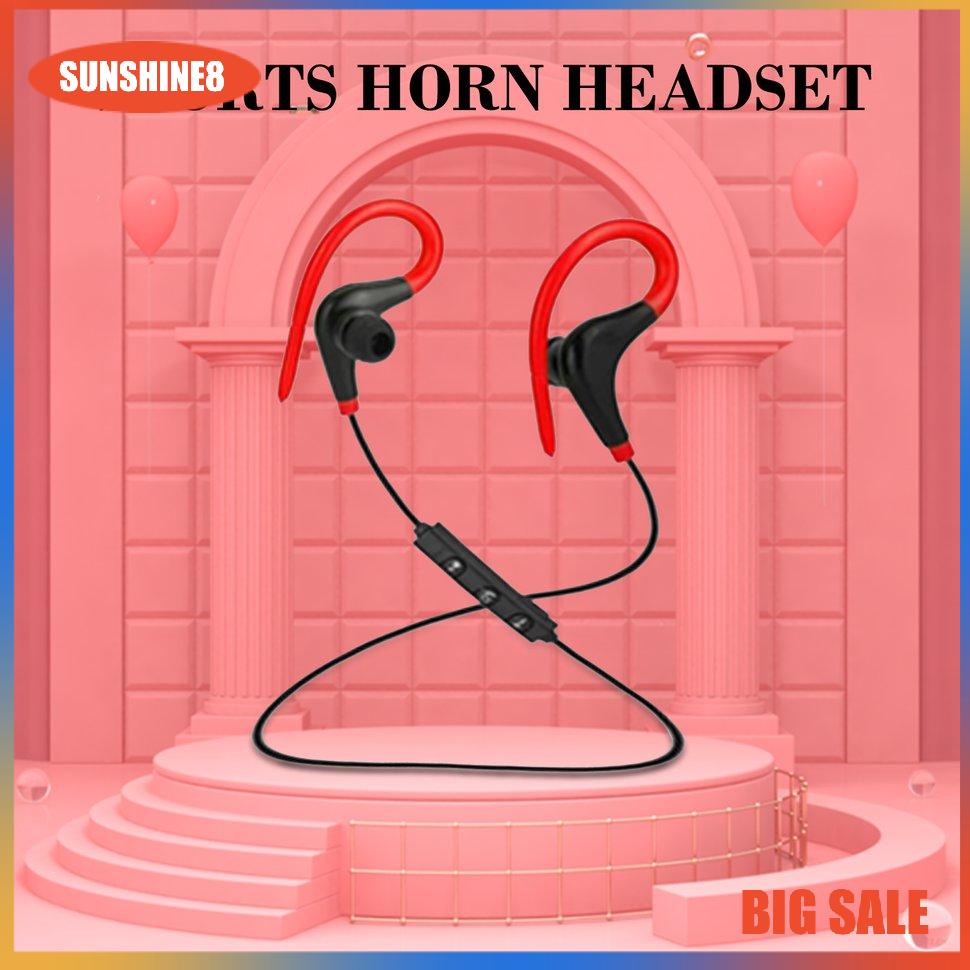 【SUN】BT-01 Wireless Earphone Stereo Ear-hook Sports Noise Reduction Earphones