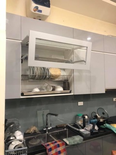 Tay nâng cánh đôi có giảm chấn( hỗ trợ lắp đặt kv hà nội)