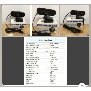 Webcam PC HD 1080HD  Có Mic Cho Livestream, Học Và Làm Việc Online Siêu Nét | BigBuy360 - bigbuy360.vn