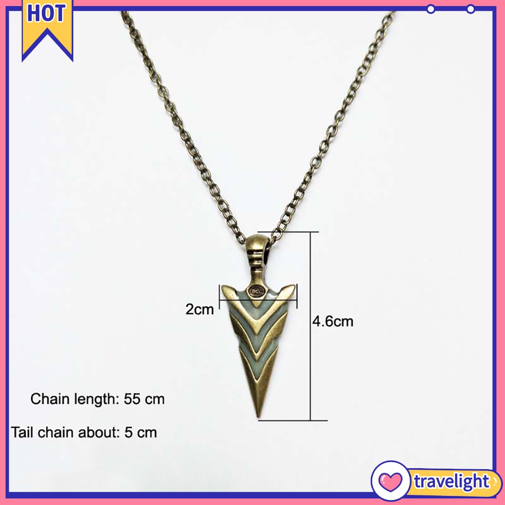 Vòng cổ Mặt Mũi Tên Phát Sáng Thời Trang