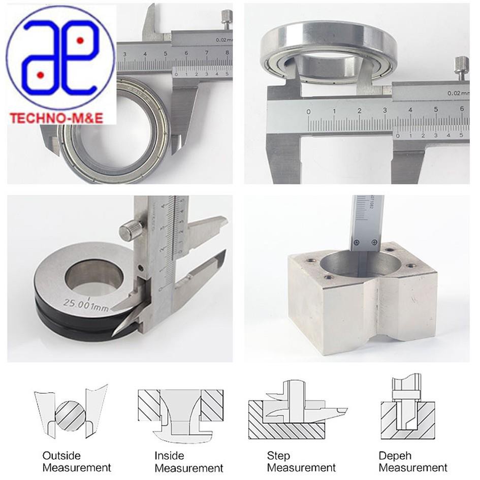 Thước kẹp cơ D0201 C-MART 150mm và 200mm