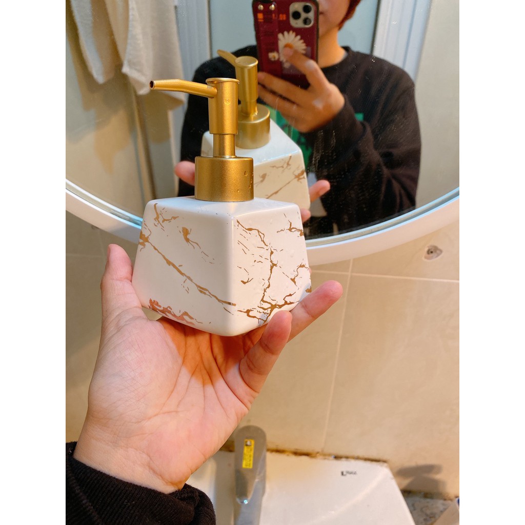 Bình Đựng Nước Rửa Tay, Sữa Tắm, Dầu gội đầu Vòi Nhấn loại 260ml. Đồ Dùng Phòng Tắm | BigBuy360 - bigbuy360.vn