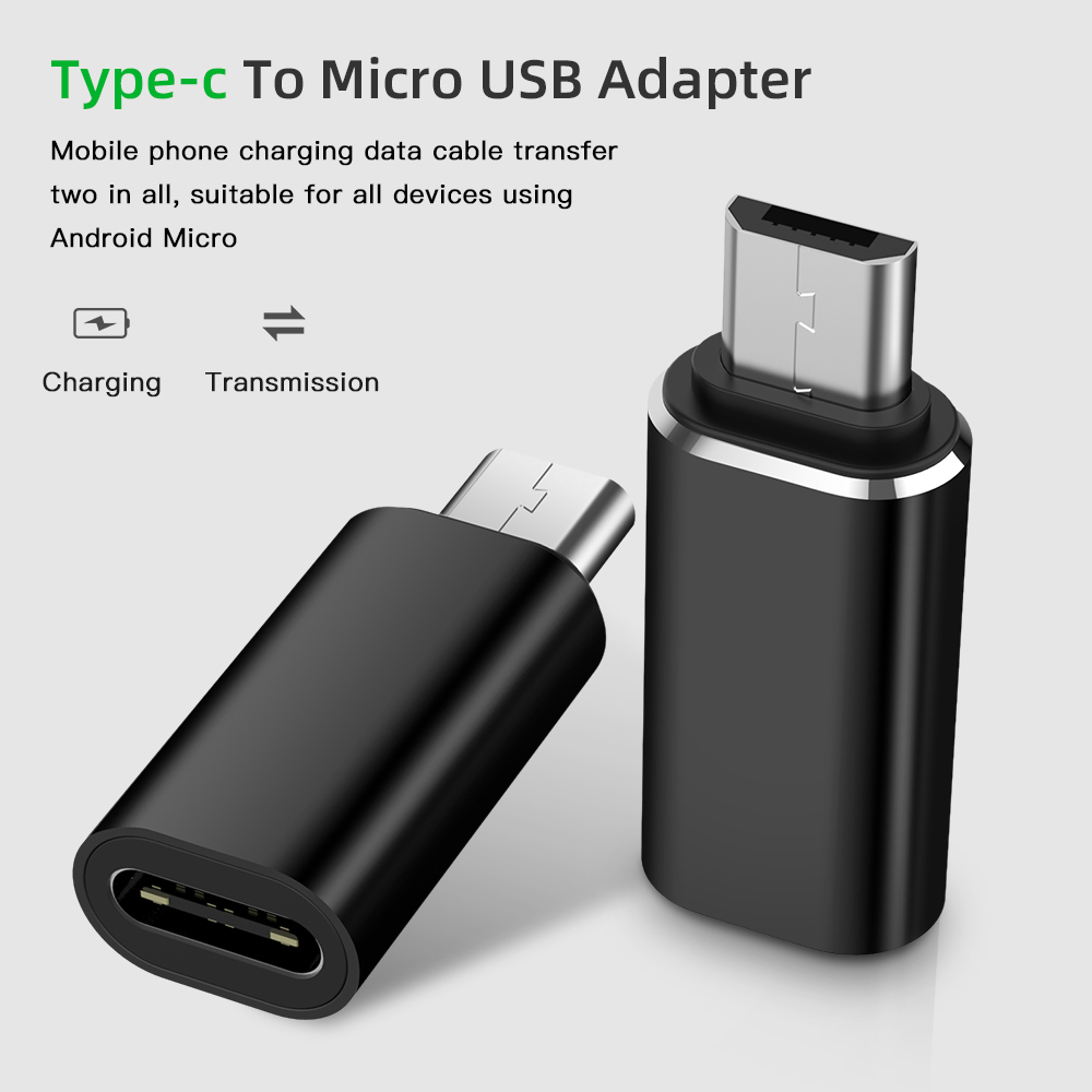 IPHONE ANDROID ANDROID IPHONE ANDROID IPHONE Đầu Chuyển Đổi Từ Giác Cắm Type-C Sang Giác Cắm Micro Usb Tiện Dụng