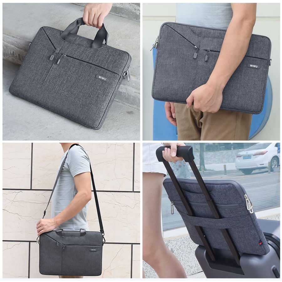 Túi Xách Đeo cao cấp Wiwu Laptop Sleeve