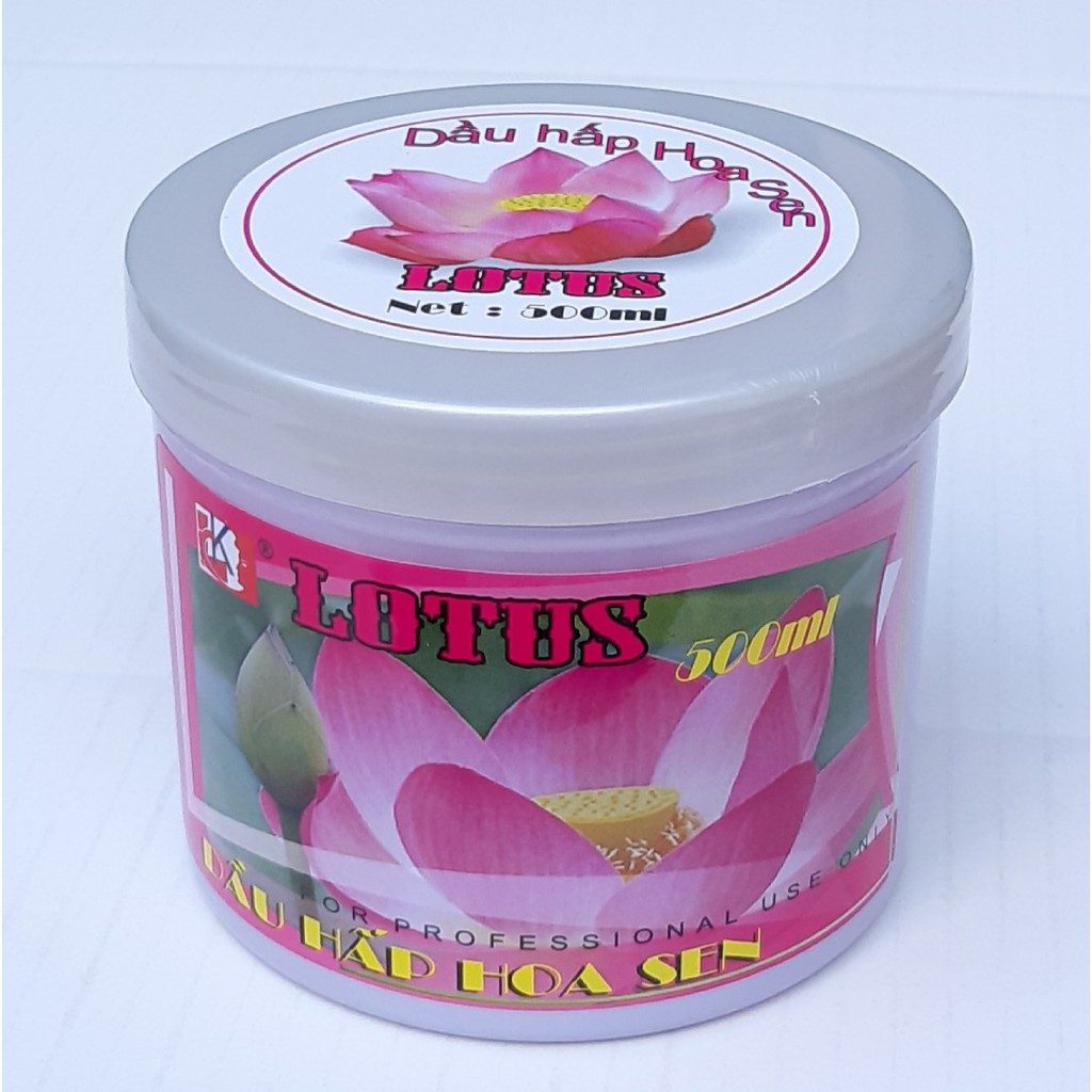 Kem ủ tóc phục hồi hư tổn Hoa Sen Lotus 500ml | BigBuy360 - bigbuy360.vn