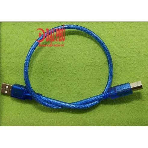 Cáp USB máy in 2.0 2 đầu đực 1.5m ( Cable USB printer 2.0 A male to B male 1.5m)