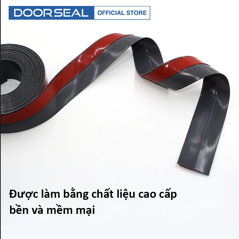 1 mét ron dán chân cửa rộng 25mm chống bụi, côn trùng tiện dụng- DOORSEAL™ (Vietnam)