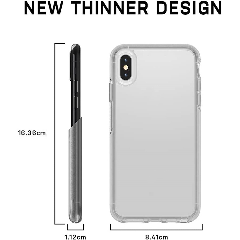 Ốp Điện Thoại PC Cứng Trong Suốt Chống Sốc Cho iPhone XS Max X XS XR 7 8 PLUS