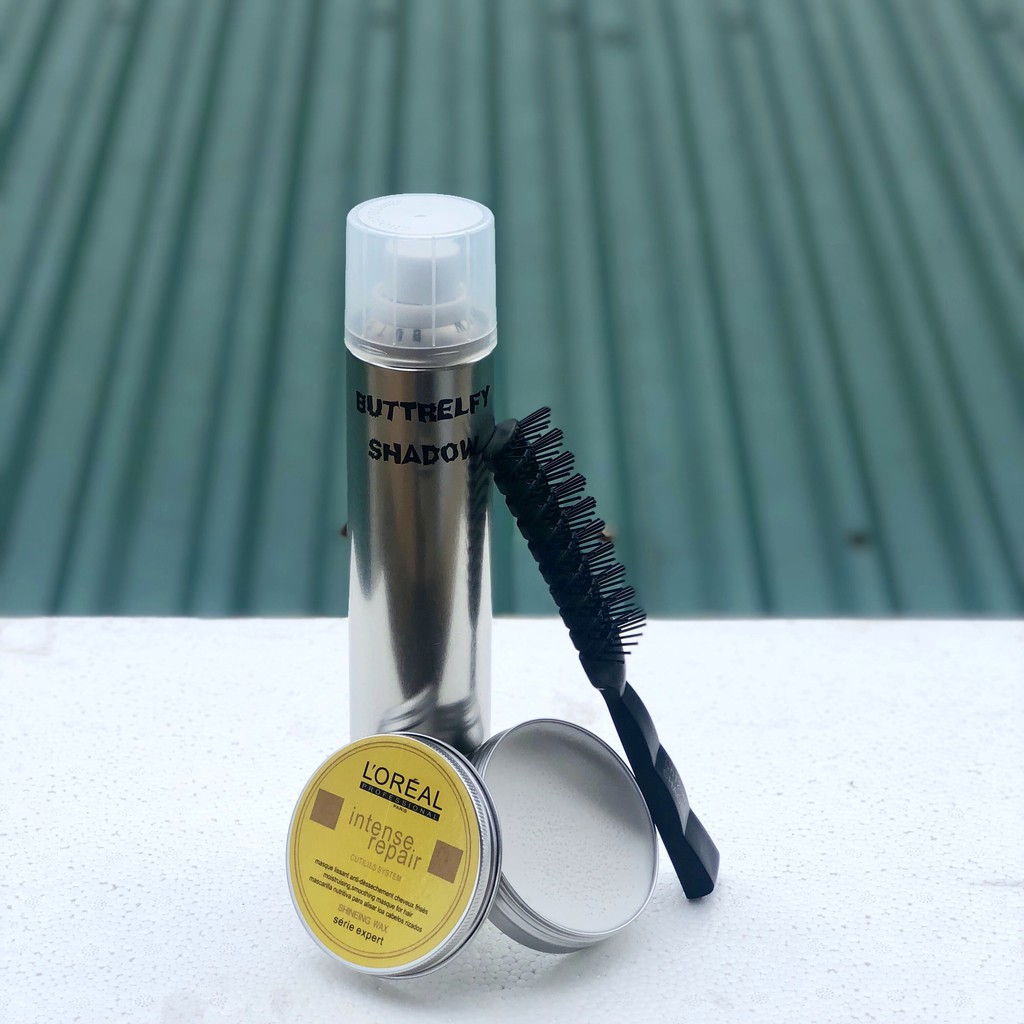 Combo Sáp Loreal Chất Xịn+Gôm Buttrelfy Tặng Lược Tạo Kiểu