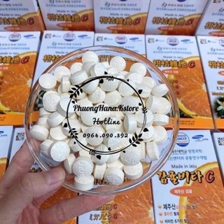 []🍊🍊🍊 viên ngậm vitamin c nguyên chất đảo jeju hàn quốc