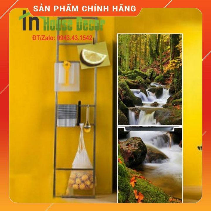 Miếng Dán Tủ Lạnh - Chống Thấm Nước - Phù Hợp Mọi Loại Tủ - Thác Nước