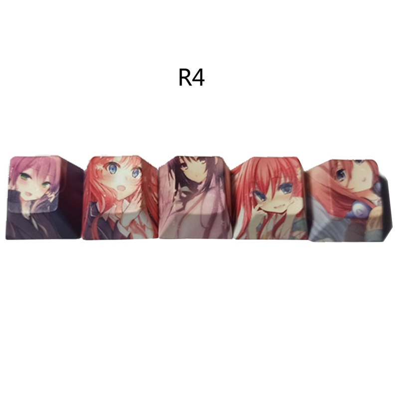 Nút Bàn Phím R4 OEM Thay Thế Họa Tiết Hoạt Hình Anime Cho Cherry MX Switches