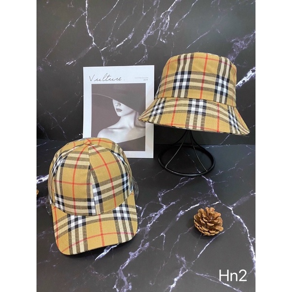 Mũ buberry super ảnh thật shop chụp
