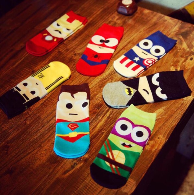 Tất vớ super hero