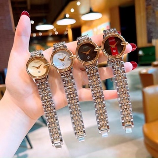 💐💐Đồng hồ Nữ mặt tròn, thương hiệu gucci mới màu dmi -size :28mm, chống nước 3atm