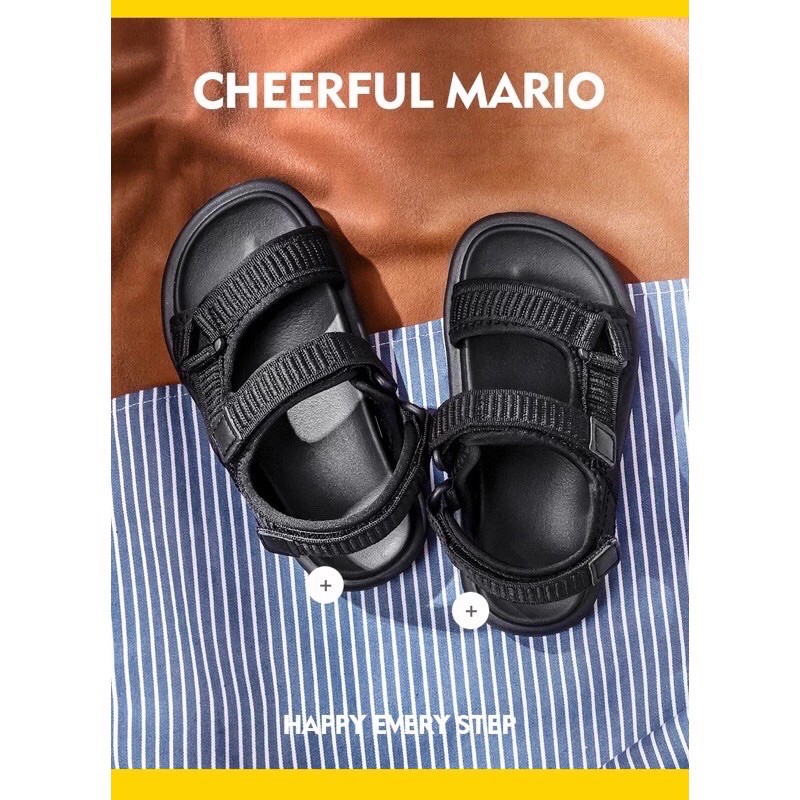 Dép Trẻ Em Sandal Cheerful Mario QUAI HẬU CHO BÉ TRAI BÉ GÁI MÃ 6213 FULL HỘP Ạ