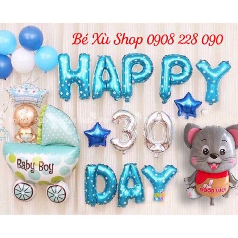 Bóng khách đặt HAPPY FULLMONTH